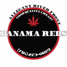 Allegany River Front Panama Reds logo