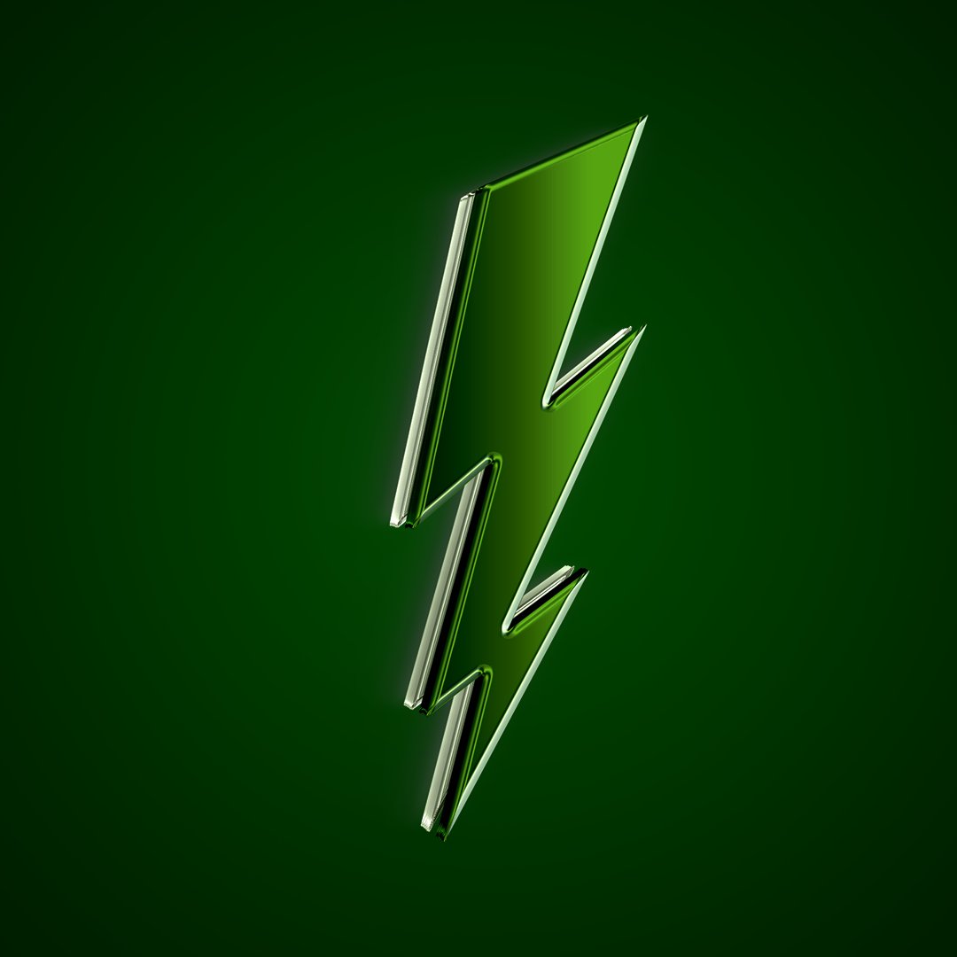 Green Lightning Cannabis logo