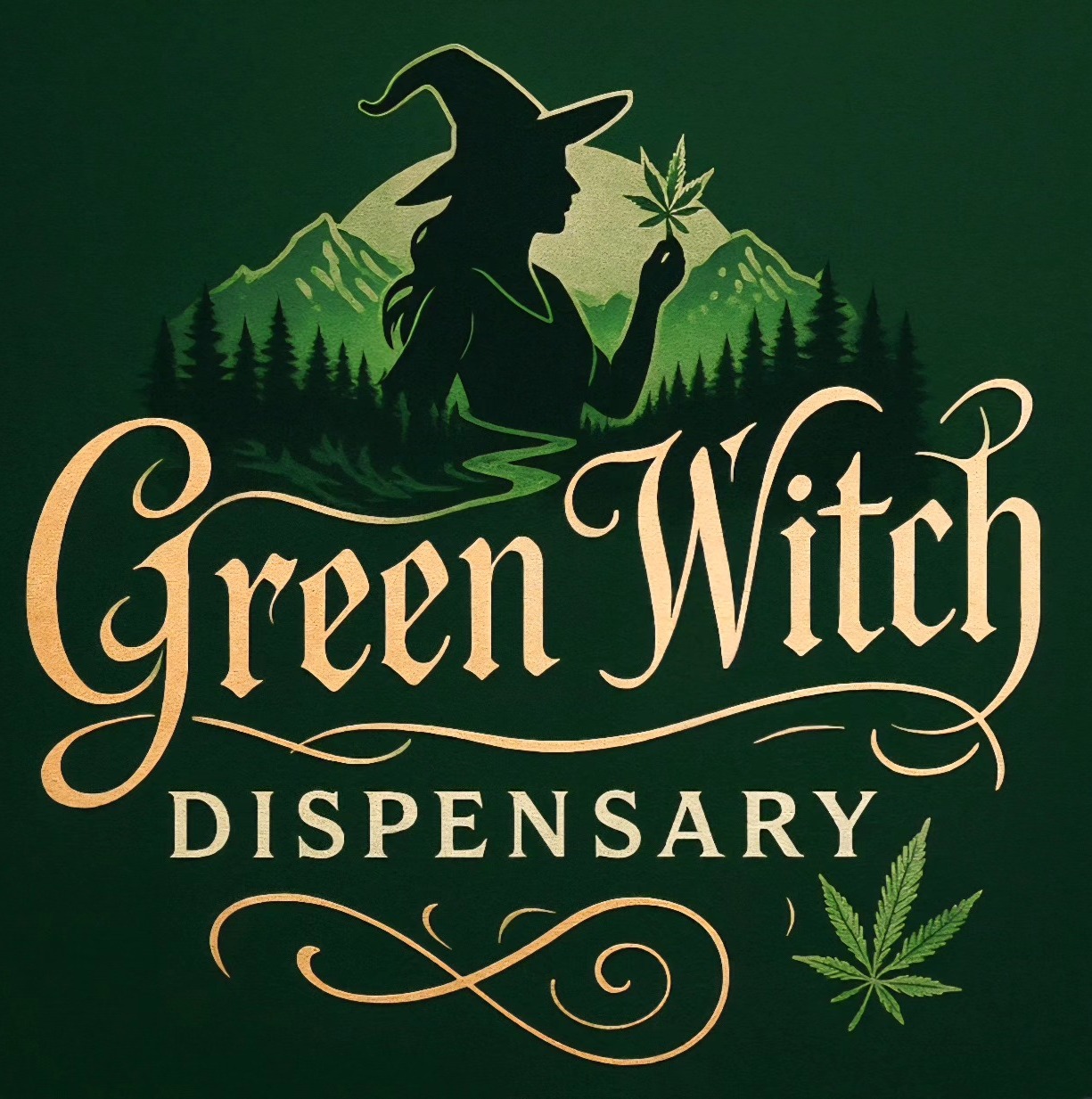 Green Witch Dispensary logo