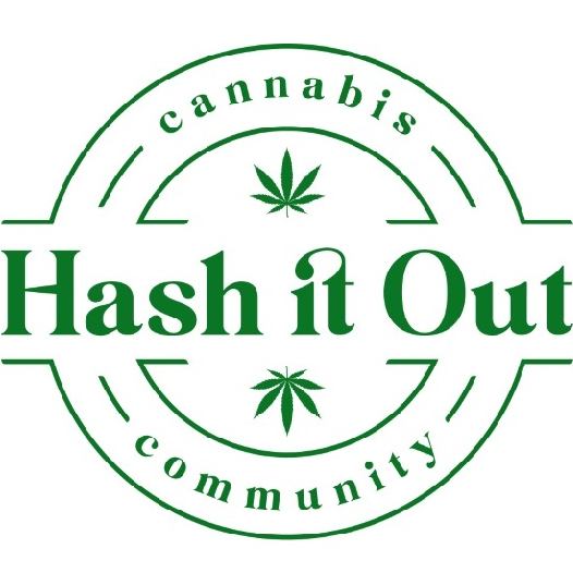 Hash it out logo