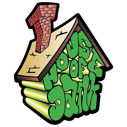 House of Dank Cannabis Company - Center Line logo