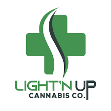 Light'N Up Cannabis Co. - Flushing logo