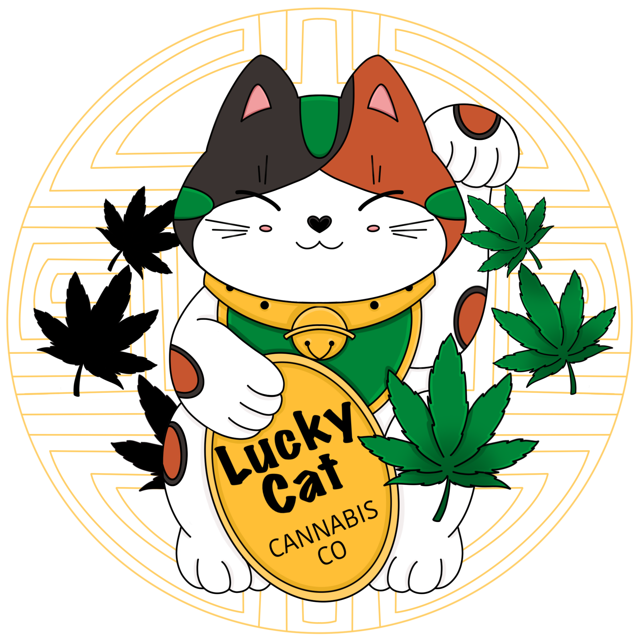Lucky Cat Cannabis logo