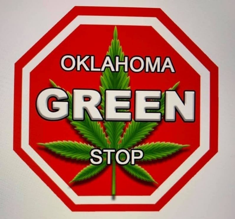 Oklahoma Green Stop logo