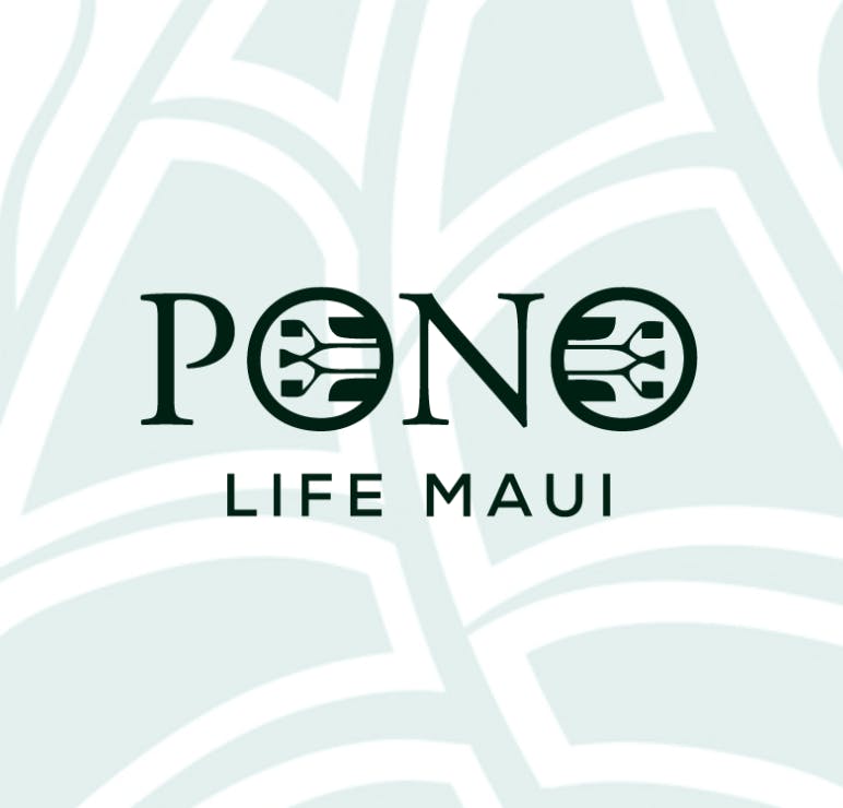 PONO LIFE MAUI logo