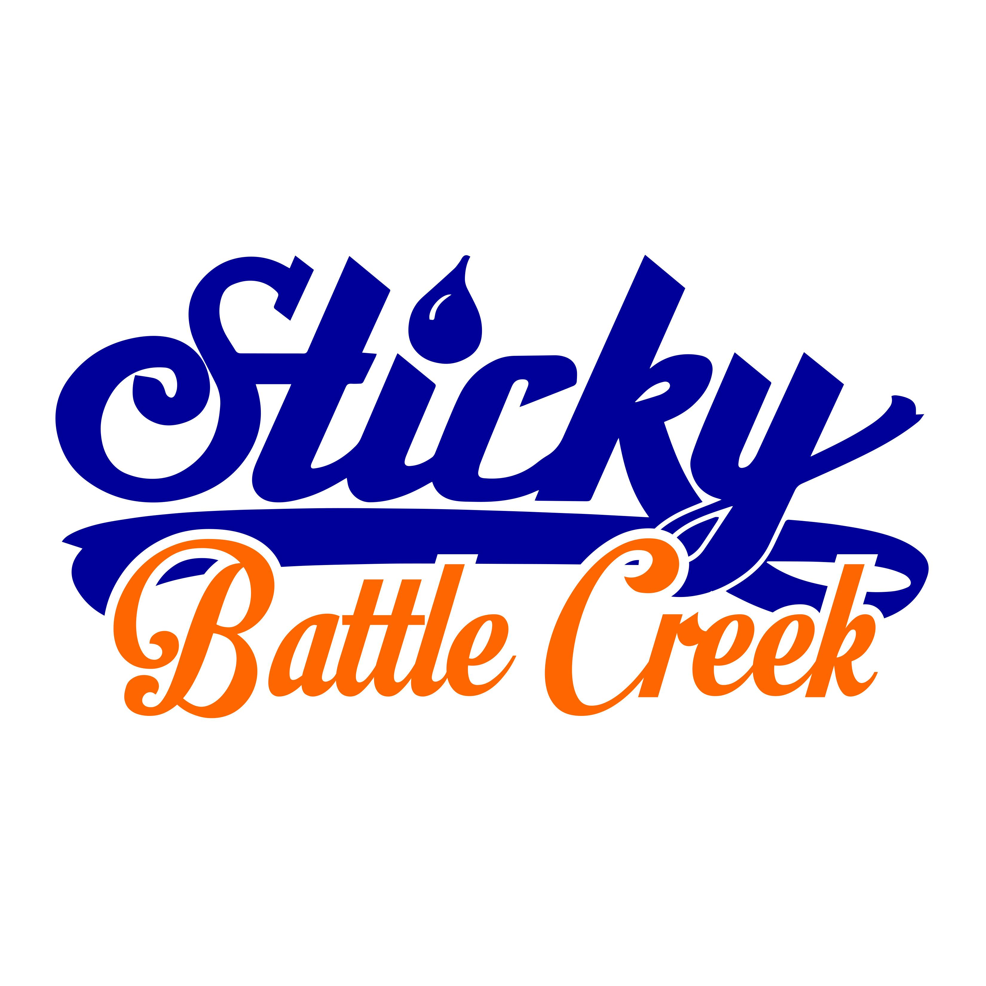 Sticky - Battle Creek logo